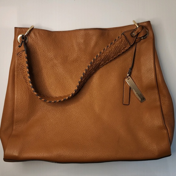 Vince Camuto Handbags - Vince Camuto Soft Genuine Pebbled Leather Large Hobo/Shoulder Bag